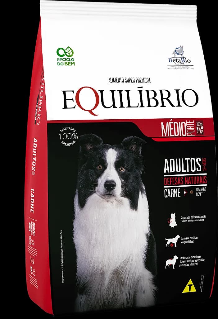 Equilibrio Adulto All Breeds Carne 12 Kg