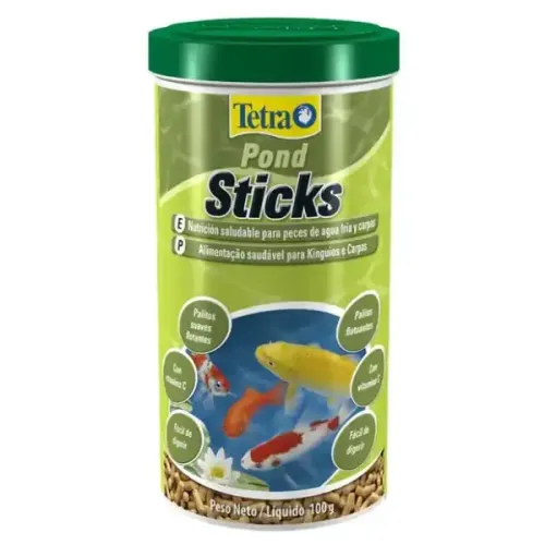 Ração Pond Sticks Tetra 100g