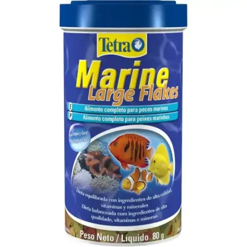 Ração Marine Large Flakes Tetra 80g