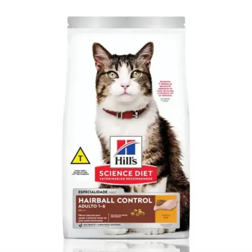Hills Gatos Adultos Hairball Control 1 kg