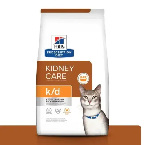 Hills Prescription Diet K/D Gatos Adultos Cuidado Renal 1,8 kg