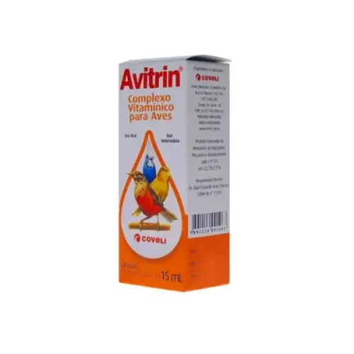 Avitrin Complexo Vitamínico para Aves 15 ml