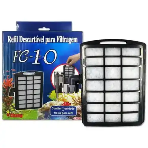 1 Un Refil Para Filtro Hang On Sf-737 Xb-2100 Único