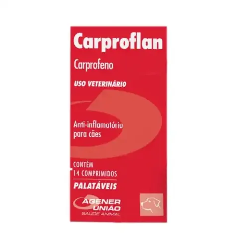 Anti-inflamatório Carproflan 100mg 14 comprimidos