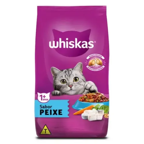 Whiskas Gatos Adultos Peixe 3 kg