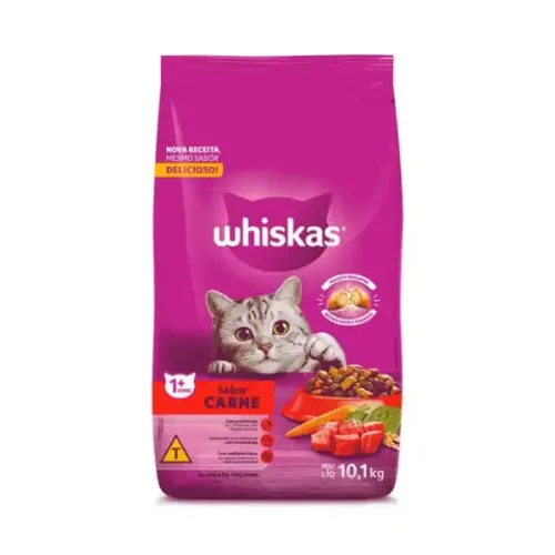 Whiskas Gatos Adultos Mix Carne 10,1 kg