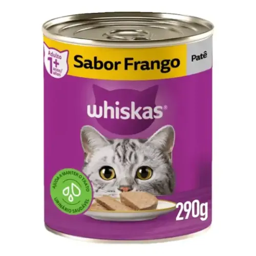 Ração Úmida Whiskas Patê Frango 290 g