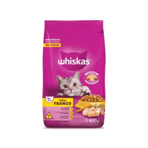 Whiskas Gatos Adultos Frango 900 g