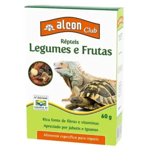 Alimento para Répteis Legumes e Frutas 60 g