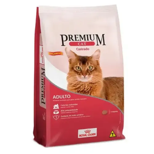 Royal Canin Premium Gatos Adultos Castrados 1kg