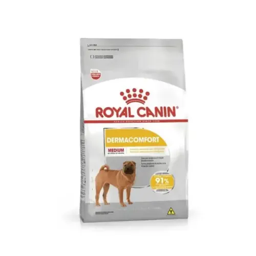 Royal Canin Medium Dermacomfort Cães Adultos e Idosos 2,5kg