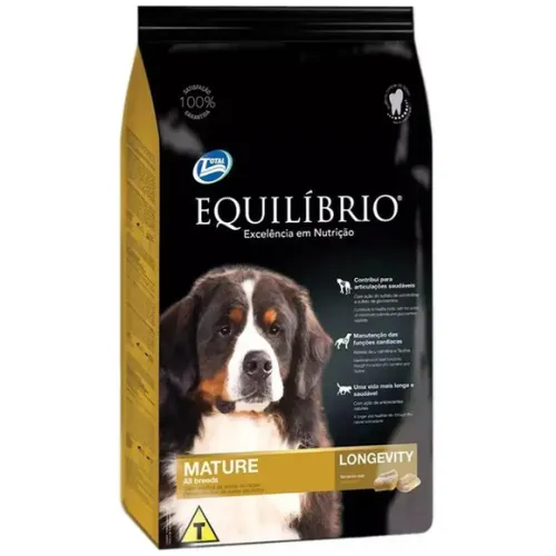 Equilíbrio Cães Mature 15 kg