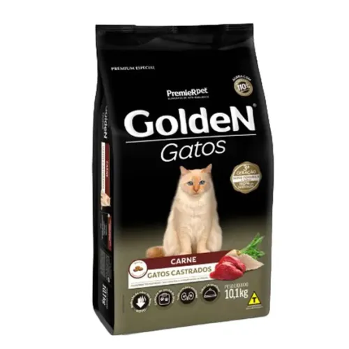 Golden Gatos Castrados Carne 10,1kg