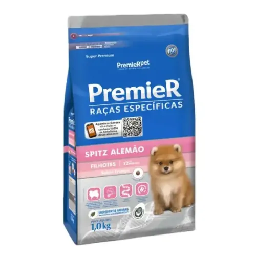 Premier Raças Específicas Spitz Alemão Filhotes Frango 1 kg
