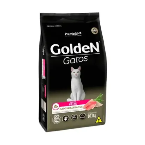 Golden Gatos Castrados Peixe 10,1 kg