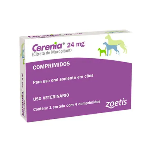 Antiemético Cerenia 24mg 4 comprimidos