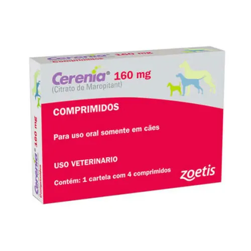 Antiemético Cerenia 160mg 4 comprimidos