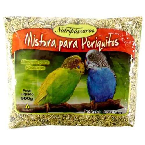 Mistura para Periquitos Nutripássaros com Mel 500 g