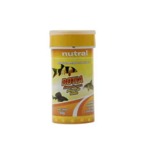 Ração Nutral para Peixes de Fundo Botia 50g