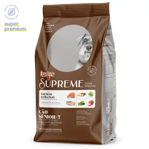 Quatree Supreme Cães Sênior+7 Raça Pequena 3kg 3 Kg