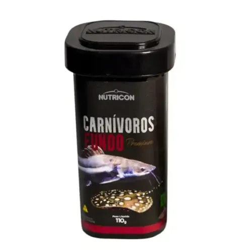 Ração Carnivoros Fundo Nutricon 110 g