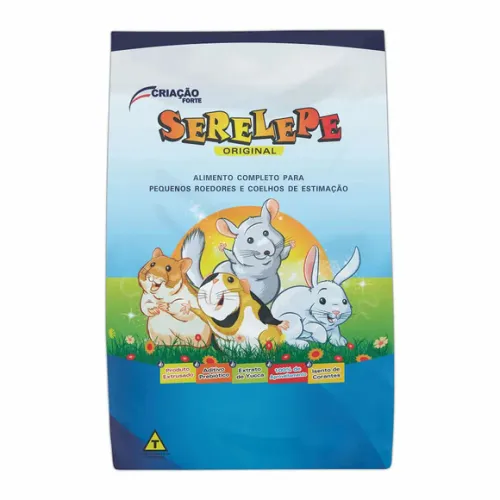 Alimento Extrusado Para Pequenos Roedores Serelepe 12kg