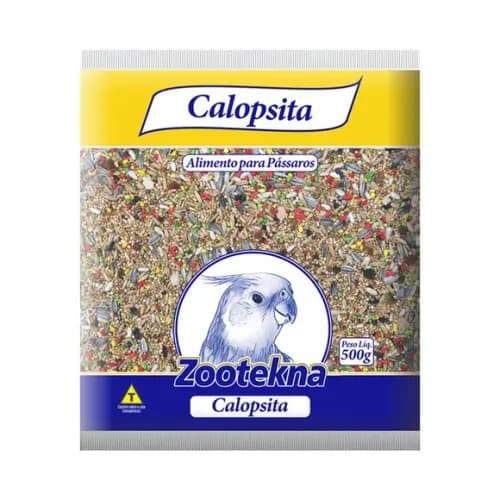 Mistura Balanceada Sementes Calopsitas e Argaponis Zootekna 500 g