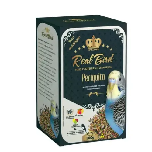 Alimento Super Premium Realbird Periquito Zootekna 500g