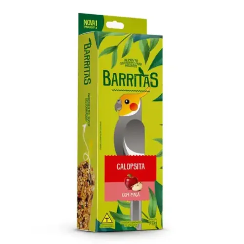 Bastão de Sementes com Maçã Barritas Calopsita Zootekna 70g