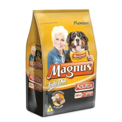 Ração Magnus Todo Dia Cães Adultos Carne 25 kg
