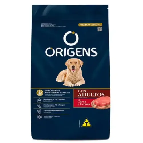 Origens Cães Adultos Carne e Cereais 1kg