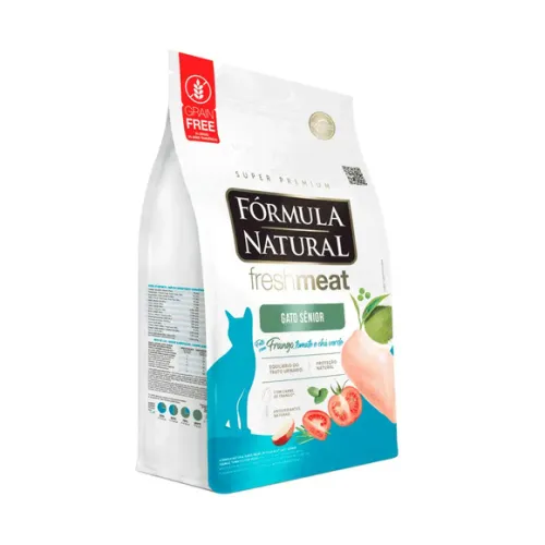 Fórmula Natural Fresh Meat Gatos Sênior Frango 1 kg