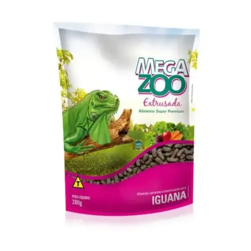Alimento para Iguana e Répteis Herbívoros 280 g