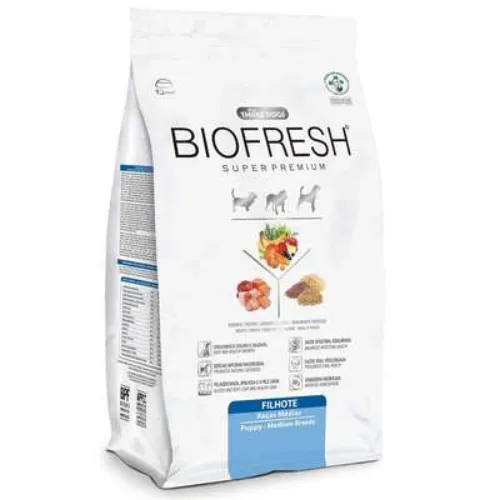Biofresh Cao Filhote Medio 1 Kg