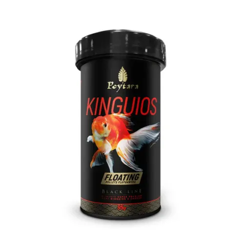 Ração Kinguio Black Line Floating Poytara 95 g