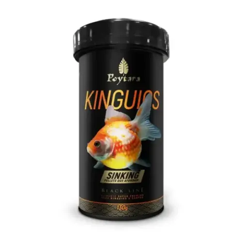 Ração Kinguio Black Line Sinking Poytara 130 g