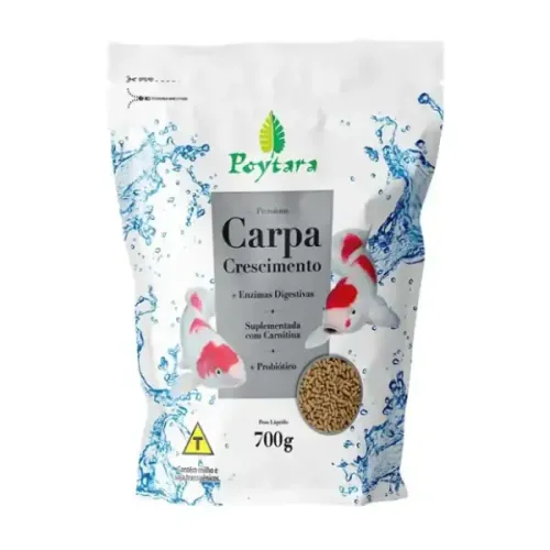 Ração Carpa Crescimento Poytara 700 g