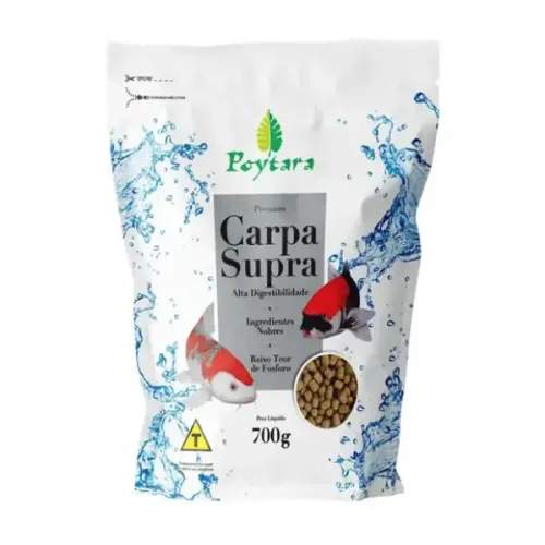 Ração Carpa Supra Poytara 700 g