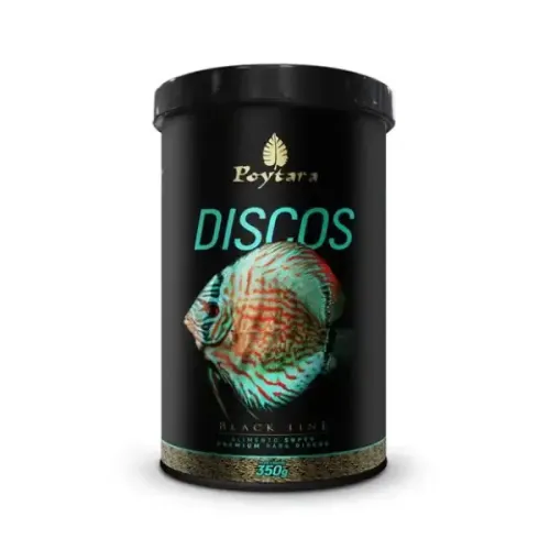 Ração Discos Black Line Poytara 350 g