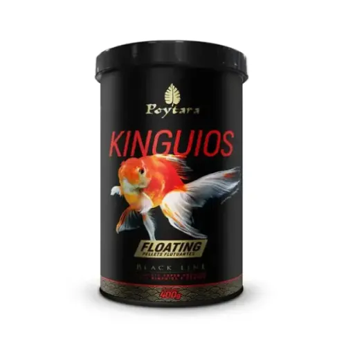 Ração Kinguio Black Line Floating Poytara 400 g
