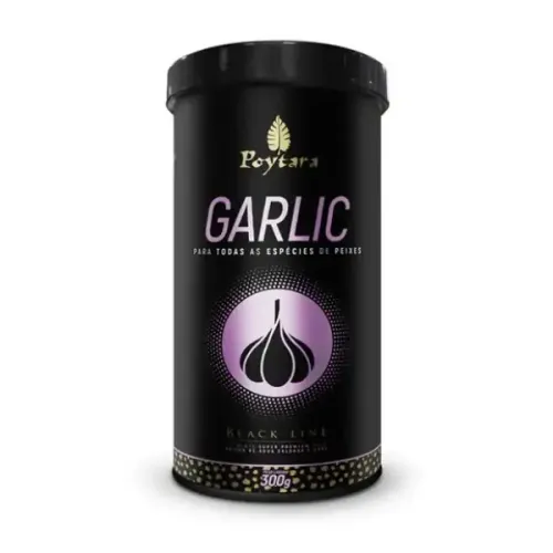 Ração Garlic Black Line Poytara 300 g