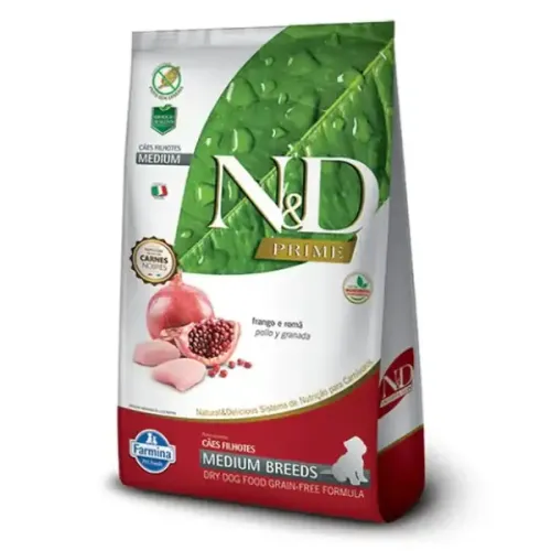 Farmina N&D Prime Cães Puppy Medium Frango 2,5 kg