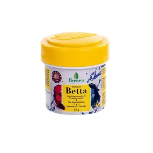 Ração Betta Premium Poytara 14 g