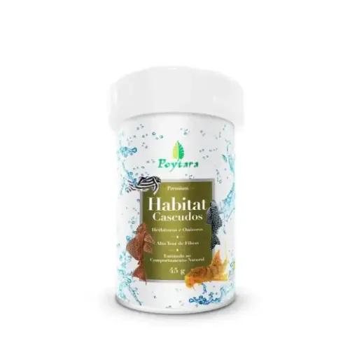 Ração Habitat Cascudos Poytara 45g