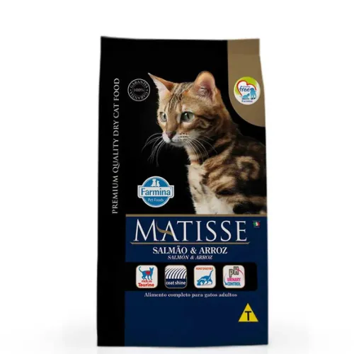 Matisse Gatos Adultos Salmão e Arroz 800g