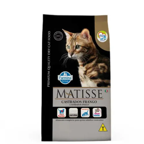 Matisse Gatos Castrados Frango 800g