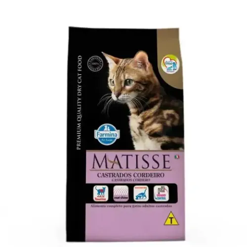 Matisse Gatos Castrados Cordeiro 800g