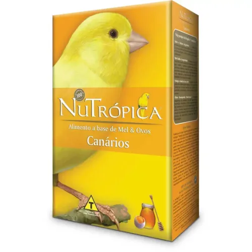 Farinhada Nutrópica para Canário a Base de Mel e Ovos 300g