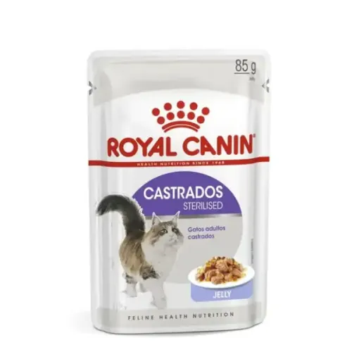 Ração Úmida Royal Canin Castrados Jelly Gatos Adultos 85 g