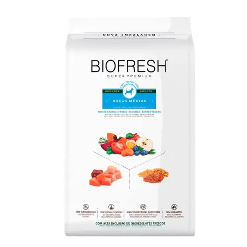 Biofresh Cães Adultos Raças Médias 3 kg